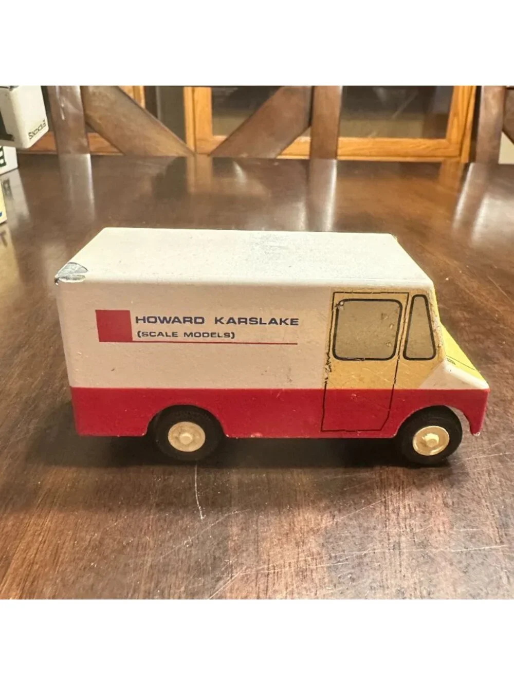 Lot Vintage Ralstoy Toy Metal Diivery Trucks #22  Advertising